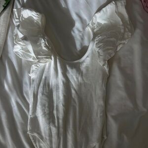 Zara Ruffled Body Suit